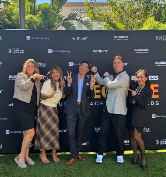 ConsumerDirect team at an awards event